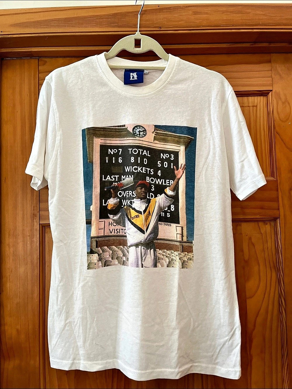 Official Product of Warwickshire CCC Graphic Short Sleeve Tee in White
